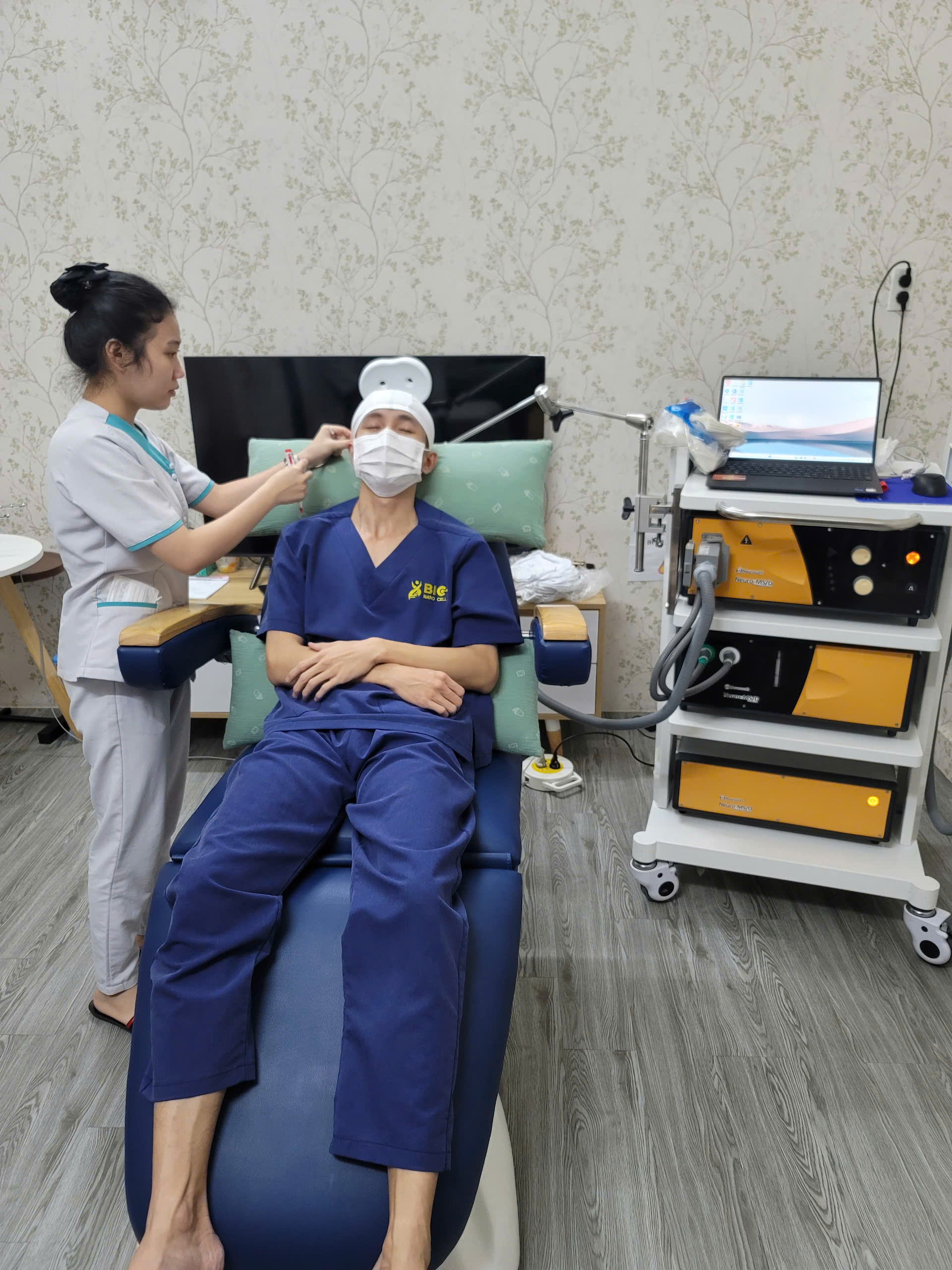 điều trị bằng từ trường xuyên sọ