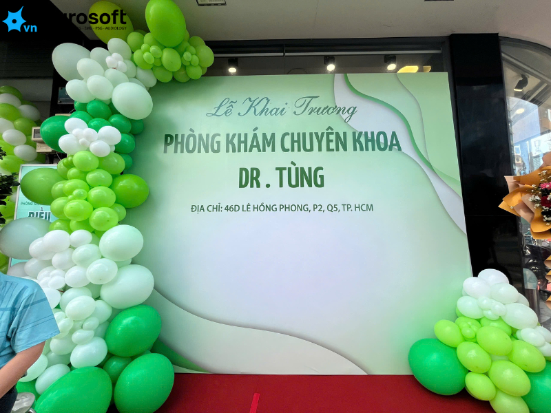 Lễ khai trương Phòng khám chuyên khoa Dr. Tùng